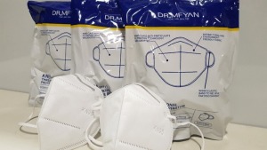 200 X BRAND NEW DR MFYAN KN95 THREE DIMENSIONAL PROTECTIVE RESPIRATOR 3 YEAR SHELF LIFE (UNOPENED) PRODUCT DATE APRIL 2020 **20 X PACK OF 10**
