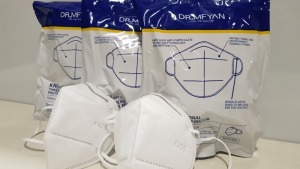 200 X BRAND NEW DR MFYAN KN95 THREE DIMENSIONAL PROTECTIVE RESPIRATOR 3 YEAR SHELF LIFE (UNOPENED) PRODUCT DATE APRIL 2020 **20 X PACK OF 10**