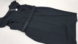 11 X BRAND NEW DOROTHY PERKINS BLACK DRESS WITH BELT SIZE UK 6 RRP£385.00