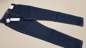 9 X BRAND NEW TOPSHOP JONI DENIM JEANS SIZE UK 8 RRP- £324.00