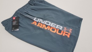 15 X BRAND NEW BAGGED UNDER ARMOUR GREY WOVEN GRAPH SHORTS IN SIZE XL - PICK LOOSE TOTAL RRP £299.85