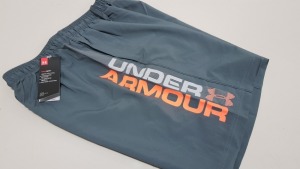 15 X BRAND NEW BAGGED UNDER ARMOUR GREY WOVEN GRAPH SHORTS IN SIZE XL - PICK LOOSE TOTAL RRP £299.85