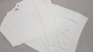 22 X BRAND NEW JACK AND JONES CREAM KNITTED NOOSE JUMPER