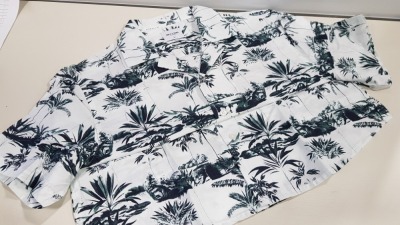 12 X BRAND NEW ONLY AND SONS REGULAR FIT HAWAII STYLED SHIRTS LARGE