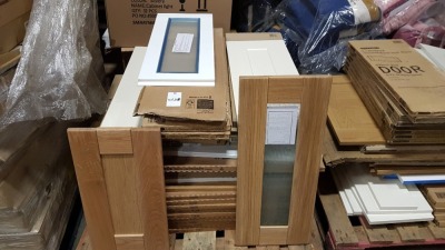 KITCHEN DOORS AND PANELS IN VARIOUS STYLES AND COLOURS
