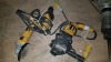 2 X DEWALT DRILLS 115V AND 1 X DEWALT SAW 230V