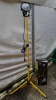 4 X BRAND NEW DEFENDER 230V SINGLE HEAD WORK LIGHT COMPLETE WITH STAND IN COLOUR BOX - 1 CARTON