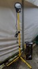 4 X BRAND NEW DEFENDER 230V SINGLE HEAD WORK LIGHT COMPLETE WITH STAND IN COLOUR BOX - 1 CARTON