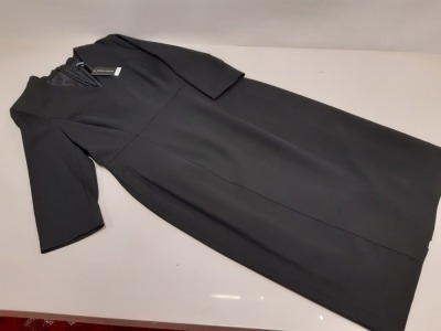 12 X BRAND NEW DOROTHY PERKINS BLACK CASUAL DRESSES IN SIZES UK 12 TO 18 RRP-£420.00