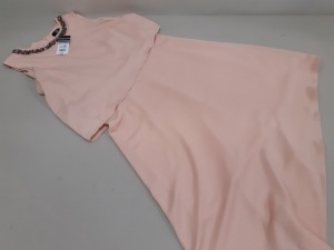 11 X BRAND NEW WALLIS PINK SEQUINED DRESSES SIZES UK 12 RRP-£550.00