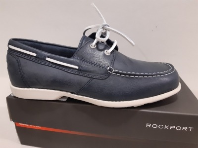 5 X BRAND NEW ROCKPORT ADIPRENE BY ADIDAS CASUAL SHOES IN BLUE SIZES UK 6 AND 7