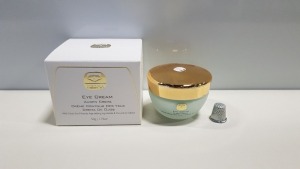 4 X BRAND NEW KEDMA EYE CREAM WITH DEAD SEA MINERALS, AGE DEFYING INGREDIENTS & CUCUMBER EXTRACT - 50G RRP $1596
