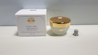 4 X BRAND NEW KEDMA FACIAL PEEL WITH DEAD SEA MINERALS PLUS VITAMINS C & E - 50G RRP $1596