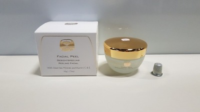 4 X BRAND NEW KEDMA FACIAL PEEL WITH DEAD SEA MINERALS PLUS VITAMINS C & E - 50G RRP $1596