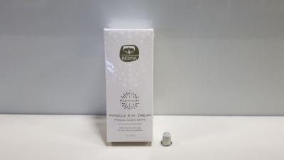 6 X BRAND NEW KEDMA PLATINUM MIRACLE EYE CREAM WITH DEAD SEA MINERALS AND AGE- DEFYING INGREDIENTS 25g/ 0.84Oz RRP $2399