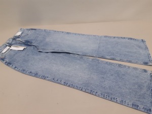 7 X BRAND NEW TOPSHOP HIGH WASTED WIDE LEG DEINIM JEANS SIZE UK 10 PICK LOOSE RRP- £280