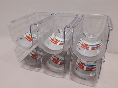144 X BRAND NEW BOTTLE/WINE ORGANISERS IN 8 BOXES