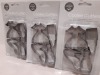 432 X BRAND NEW COOKIE CUTTERS IN VARIOUS STYLES I.E DRESS, SHOE, PURFUME AND LIPSTICK ETC IN 12 BOXES