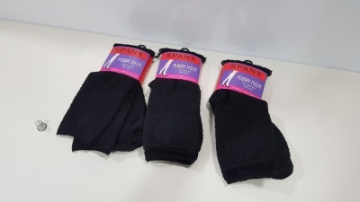 48 X BRAND NEW SPANX REGULAR BLACK SOCKS RRP $18.00 (PICK LOOSE)