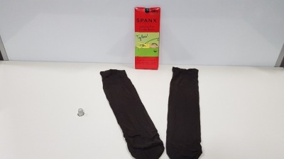 37 X BRAND NEW SPANX REGULAR BITTERSWEET LEGBAND FREE TROUSER SOCKS RRP $15.00 (PICK LOOSE)