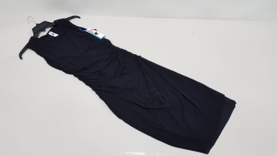 5 X BRAND NEW SPANX LARGE BOLD BLACK DRAPED DRESS RRP $138.00, 3 X BRAND NEW SPANX SMALL BOLD BLACK DRAPED DRESS RRP $138.00 AND 2 X BRAND NEW SPANX MEDIUM BOLD BLACK DRAPED DRESS RRP $138.00 (PICK LOOSE)