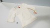 23 X BRAND NEW SPANX VANILLA SMALL ELBOW LENGTH SCOOP NECK T-SHIRT (PICK LOOSE)