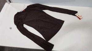 29 X BRAND NEW SPANX BITTERSWEET MEDIUM CLASSIC LONGSLEEVE CREW SHIRT (PICK LOOSE)