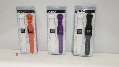 250 X BRAND NEW RUBZ SET OF 2 RUBBER ELECTRONIC WATCH CASES SUITABLE FOR USE WITH IPOD NANO IN 5 BOXES