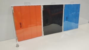 130 X BRAND NEW RUBZ WHIZ COVER FOR IPAD 2 (PICK LOOSE)