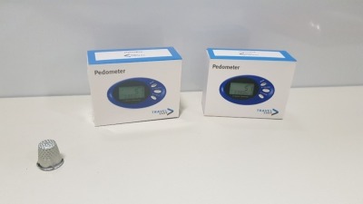 250 + TRAVEL EASY PEDOMETERS