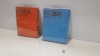 120 X BRAND NEW RUBZ IPAD 2 CASE IN ORANGE AND BLUE