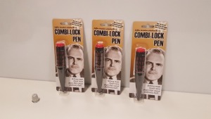 384 X BRAND NEW COMBI - LOCK PEN