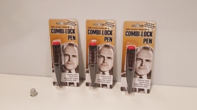 384 X BRAND NEW COMBI - LOCK PEN