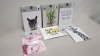 1152 X BRAND NEW A3 POSTERS IN VARIOUS DESIGNS IE BUT FIRST MAKEUP, FLOWER POSTER, STAY WILD, XOXO, LET THE ADVENTURE BEGIN, GIRAFFE AND A PINEAPPLE POSTER IN 32 BOXES
