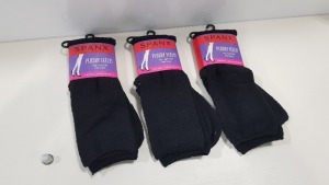 48 X BRAND NEW SPANX REGULAR BLACK SOCKS RRP $18.00 (PICK LOOSE)