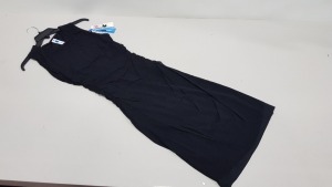 5 X BRAND NEW SPANX LARGE BOLD BLACK DRAPED DRESS RRP $138.00, 3 X BRAND NEW SPANX SMALL BOLD BLACK DRAPED DRESS RRP $138.00 AND 2 X BRAND NEW SPANX MEDIUM BOLD BLACK DRAPED DRESS RRP $138.00 (PICK LOOSE)