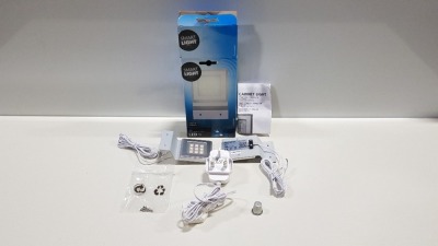 32 X BRAND NEW BOXED SMARTWARES SENSOR OPTIONAL LED OVER CABINET LIGHT - PROD CODE 10.900.58 (TOTAL RRP £800.00) - IN ONE BOX