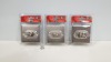 50 X BRAND NEW SELECTRIC 7M SATIN CHROME 1 GANG 2 WAY 400 WATT DIMMER