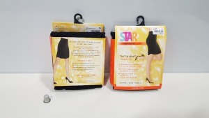 21 X BRAND NEW SPANX BACKDROP BLACK MEDIUM TOUT & ABOUT SHAPING SKIRT (PICK LOOSE)