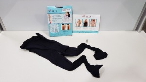 36 X BRAND NEW SPANX BLACK SIZE 1 LOVE YOUR ASSETS HIGH WAIST FOOTLESS SHAPER RRP $16.00