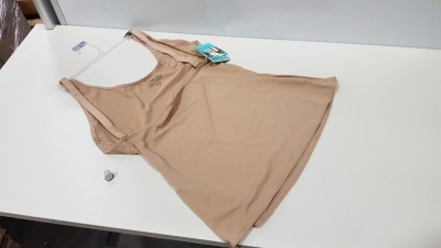 24 X BRAND NEW SPANX NUDE SIZE 2X OPEN BUST CAMI RRP $30.00