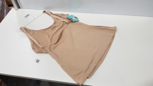 24 X BRAND NEW SPANX NUDE SIZE 2X OPEN BUST CAMI RRP $30.00