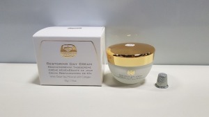 4 X BRAND NEW KEDMA RESTORING DAY CREAM WITH DEAD SEA MINERALS AND COLLAGEN - 50G RRP $1596