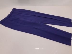50 X BRAND NEW M&S COLLECTION ELASTIC BLUE LADIES PANTS IN VARIOUS SIZES (UK12 - 18)