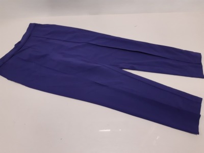 50 X BRAND NEW M&S COLLECTION ELASTIC BLUE LADIES PANTS IN VARIOUS SIZES (UK12 - 18)