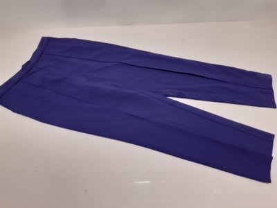 50 X BRAND NEW M&S COLLECTION ELASTIC BLUE LADIES PANTS IN VARIOUS SIZES (UK12 - 18)