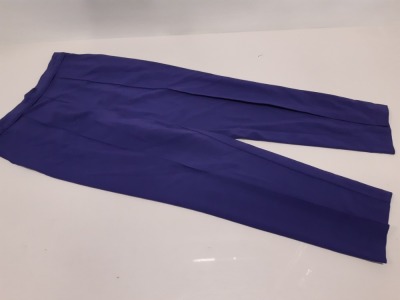 50 X BRAND NEW M&S COLLECTION ELASTIC BLUE LADIES PANTS IN VARIOUS SIZES (UK12 - 18)