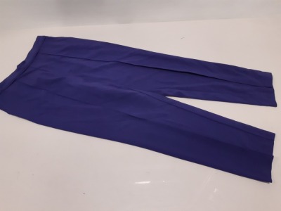50 X BRAND NEW M&S COLLECTION ELASTIC BLUE LADIES PANTS IN VARIOUS SIZES (UK12 - 18)