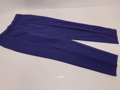 50 X BRAND NEW M&S COLLECTION ELASTIC BLUE LADIES PANTS IN VARIOUS SIZES (UK12 - 18)