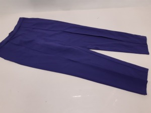 50 X BRAND NEW M&S COLLECTION ELASTIC BLUE LADIES PANTS IN VARIOUS SIZES (UK12 - 18)